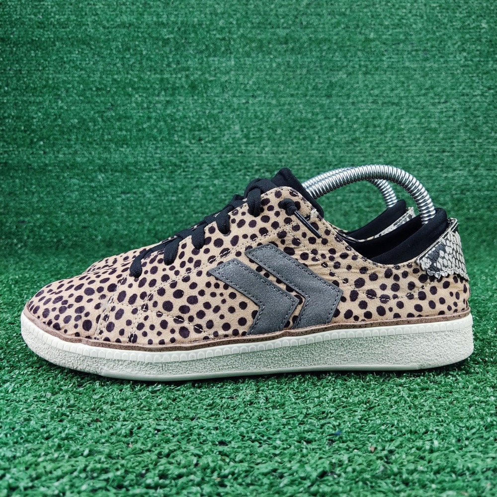 Dr Scholls Sneakers Women 8 Brown Sweet Kicks Leopard Print Animal Low Top Shoes - Picture 4 of 9